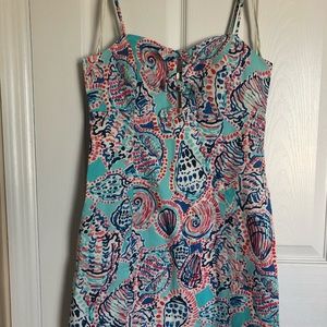 Lilly Pulitzer shell pattern dress, size 6